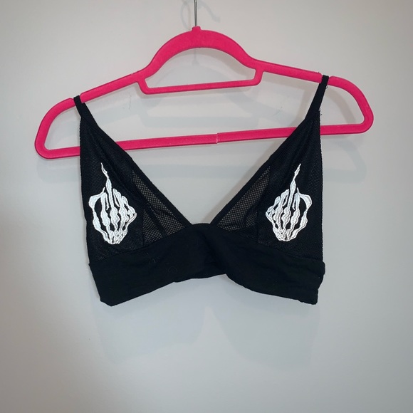 Middle Finger Bralette - Picture 2 of 2